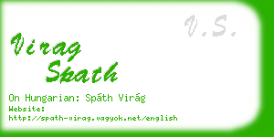 virag spath business card